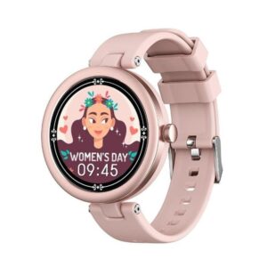 Smartwatch Doogee Venus DG ngjyrë rozë me ekran 1.09 inc IPS, dizajn elegant për gra