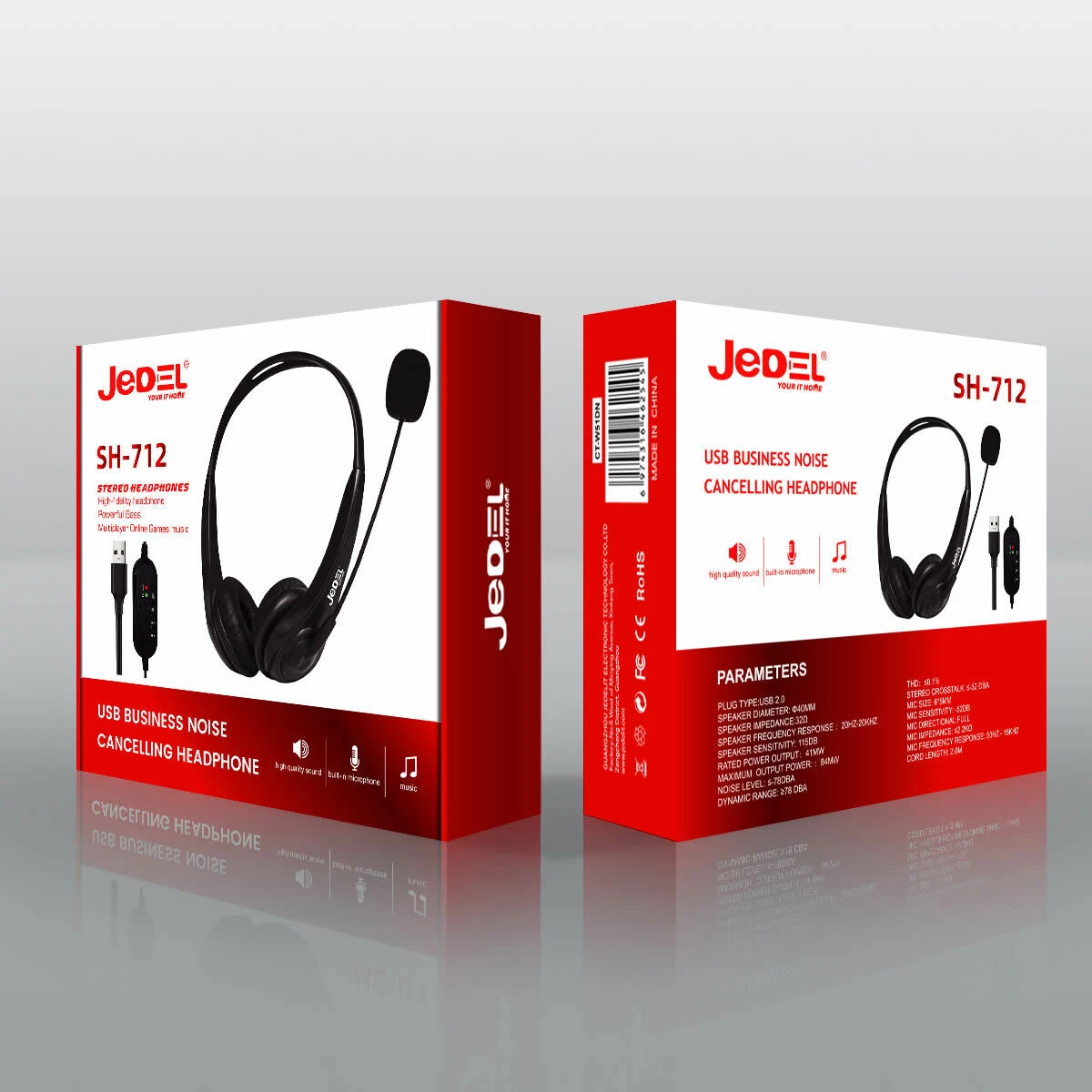 shkodrastore Kufje për Call Center Jedel HS-712