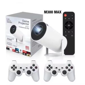 M300 Max Retro Game Console + Projektor